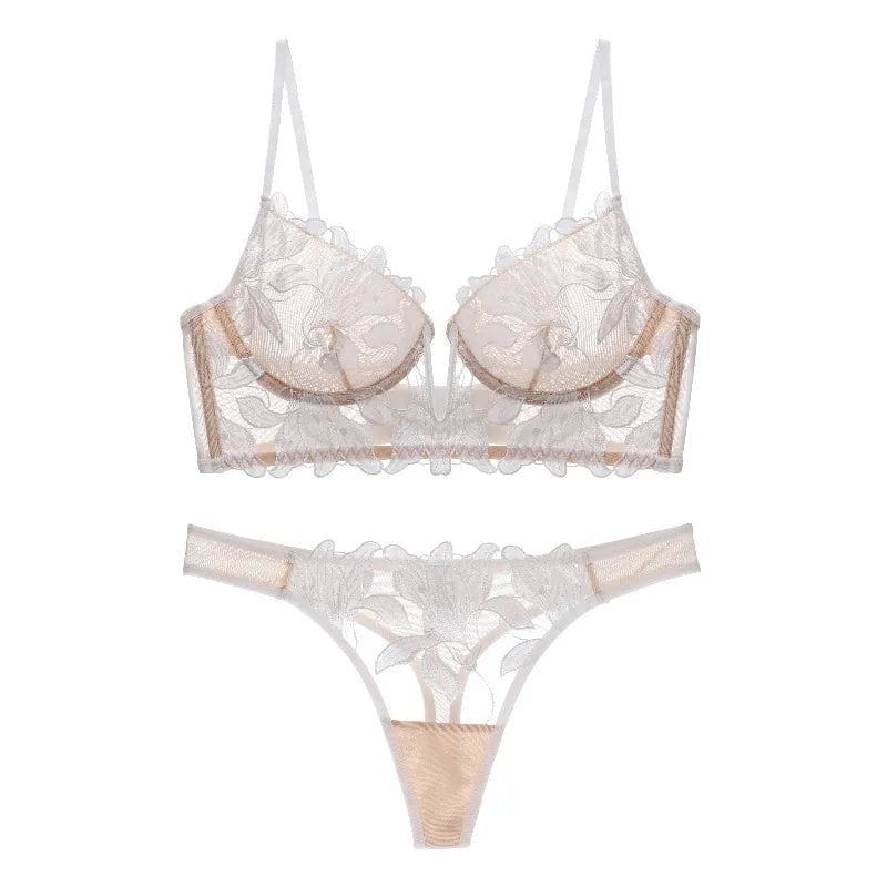 Maud™ - Set di Lingerie Elegante in Pizzo Floreale